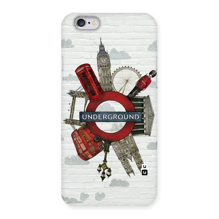 Underground Design Back Case for iPhone 6 6S