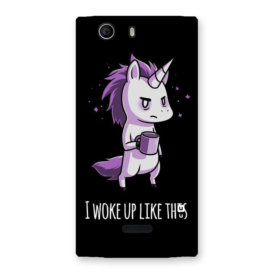 Unicorn Morning Back Case for Canvas Nitro 2 E311
