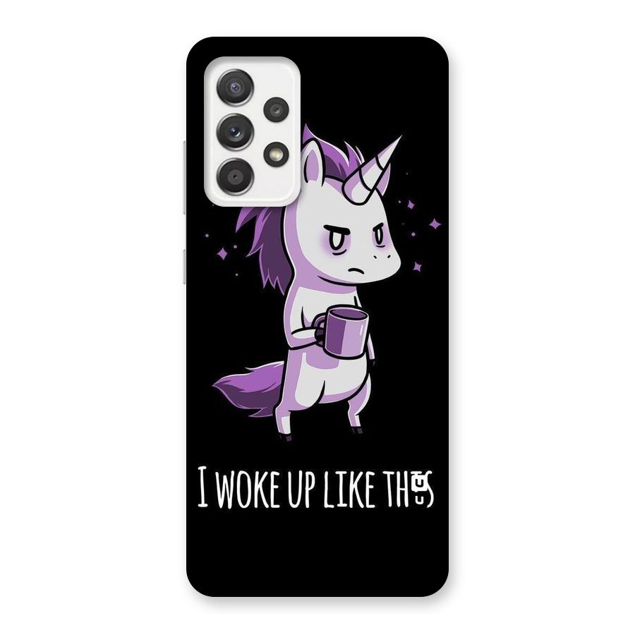 Unicorn Morning Back Case for Galaxy A52