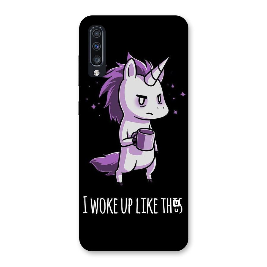 Unicorn Morning Back Case for Galaxy A70