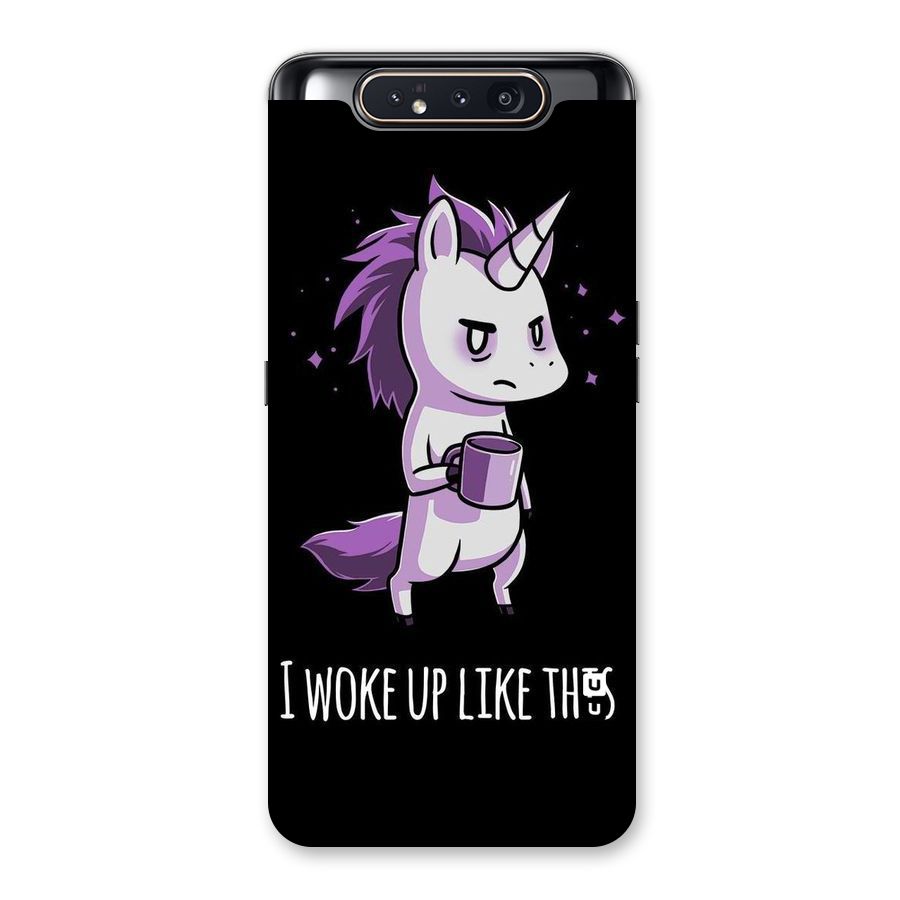 Unicorn Morning Back Case for Galaxy A80