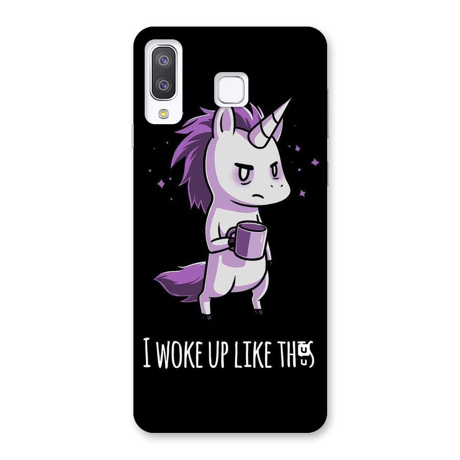 Unicorn Morning Back Case for Galaxy A8 Star
