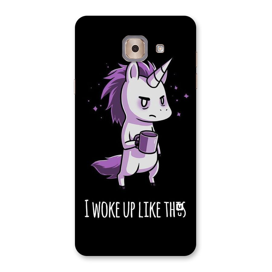 Unicorn Morning Back Case for Galaxy J7 Max