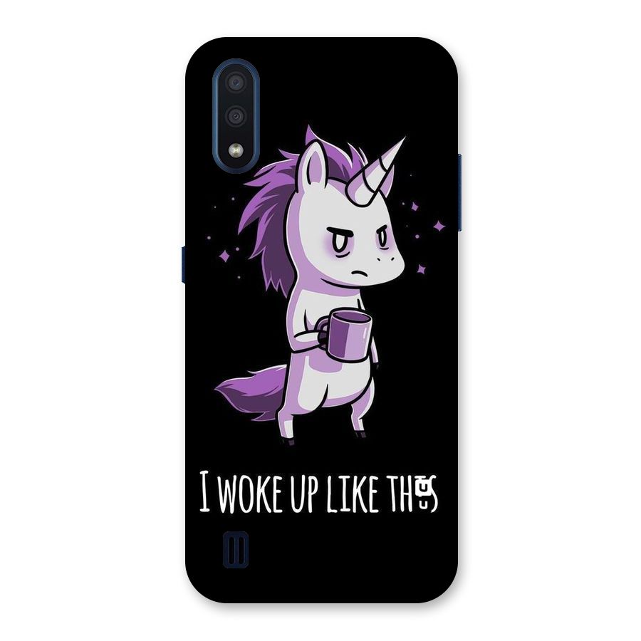 Unicorn Morning Back Case for Galaxy M01