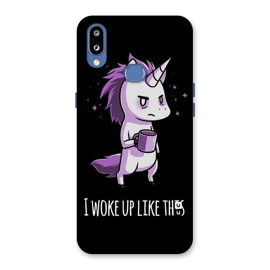 Unicorn Morning Back Case for Galaxy M01s