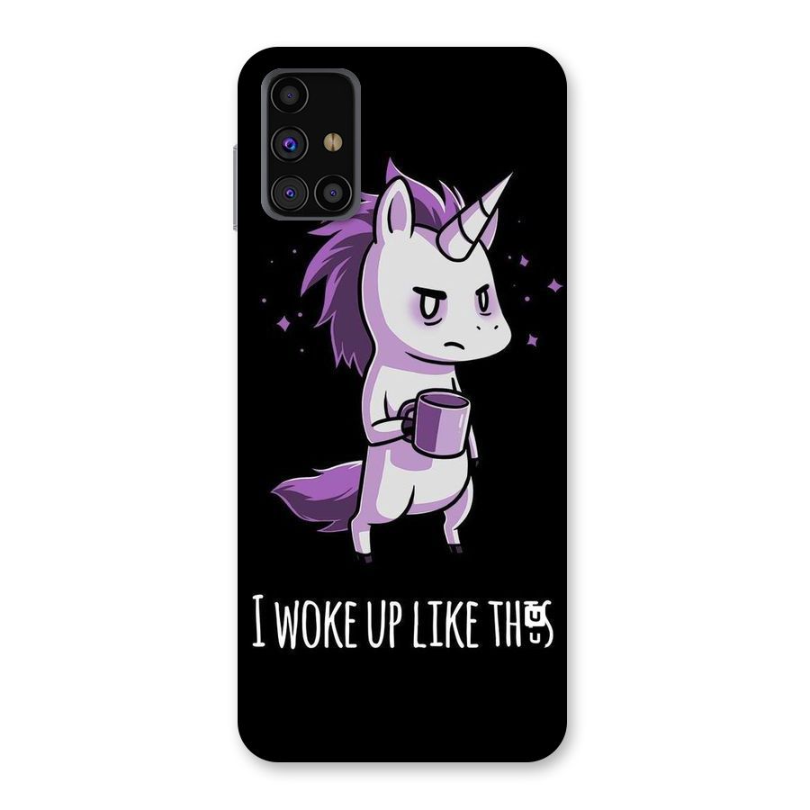 Unicorn Morning Back Case for Galaxy M31s
