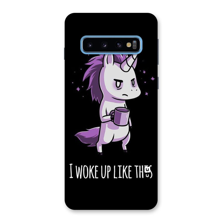 Unicorn Morning Back Case for Galaxy S10