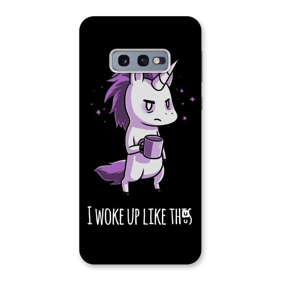 Unicorn Morning Back Case for Galaxy S10e