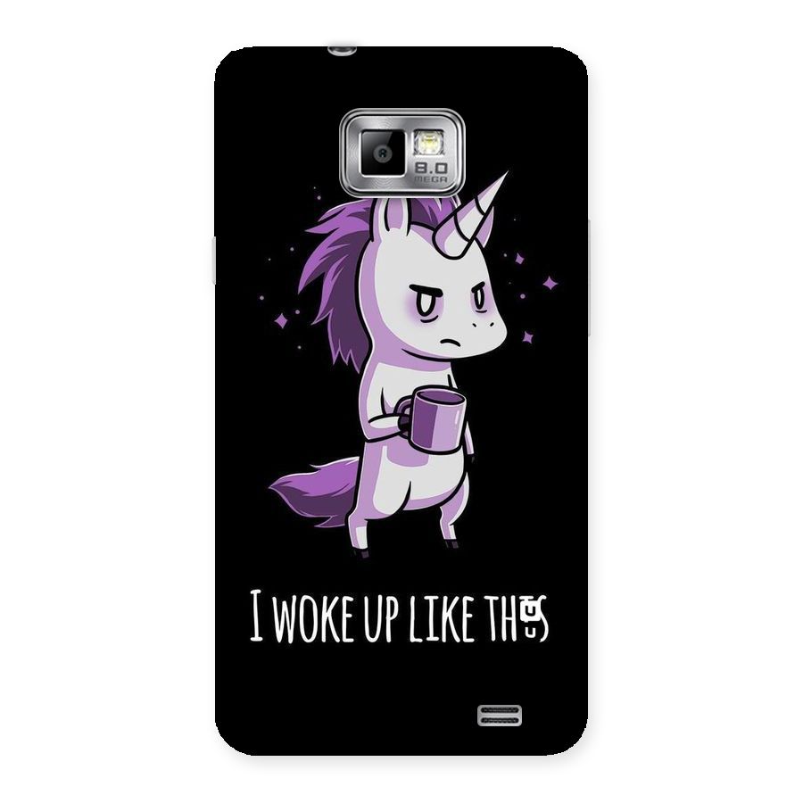 Unicorn Morning Back Case for Galaxy S2