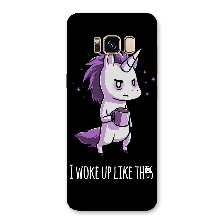 Unicorn Morning Back Case for Galaxy S8