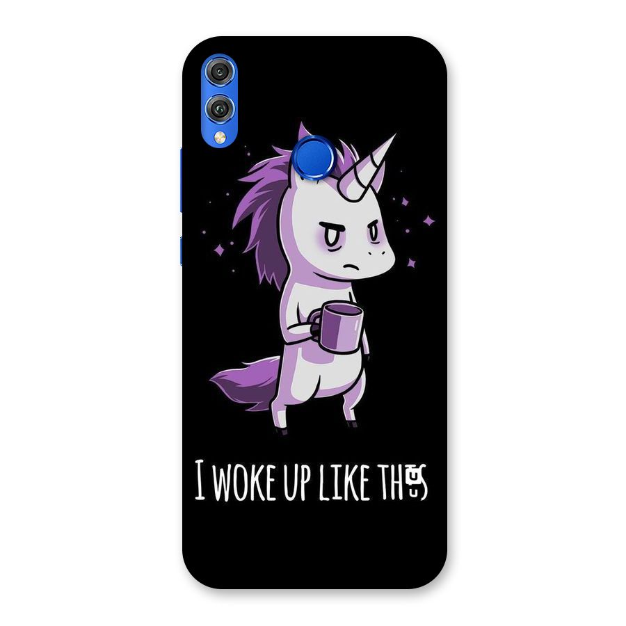 Unicorn Morning Back Case for Honor 8X