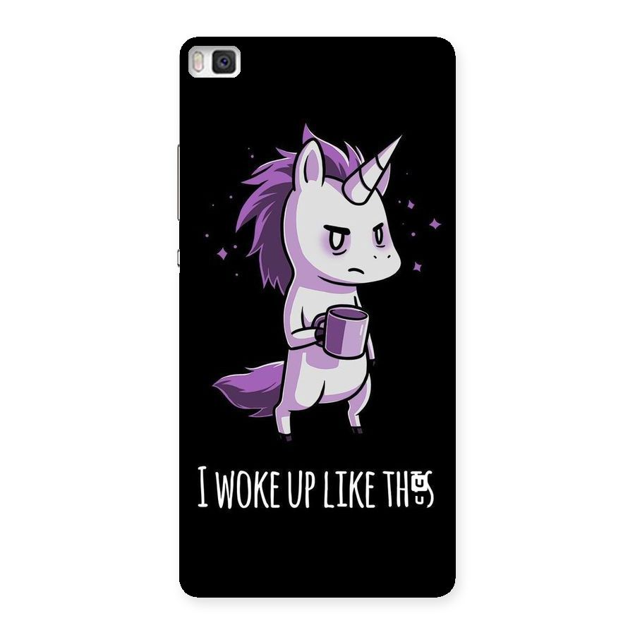 Unicorn Morning Back Case for Huawei P8