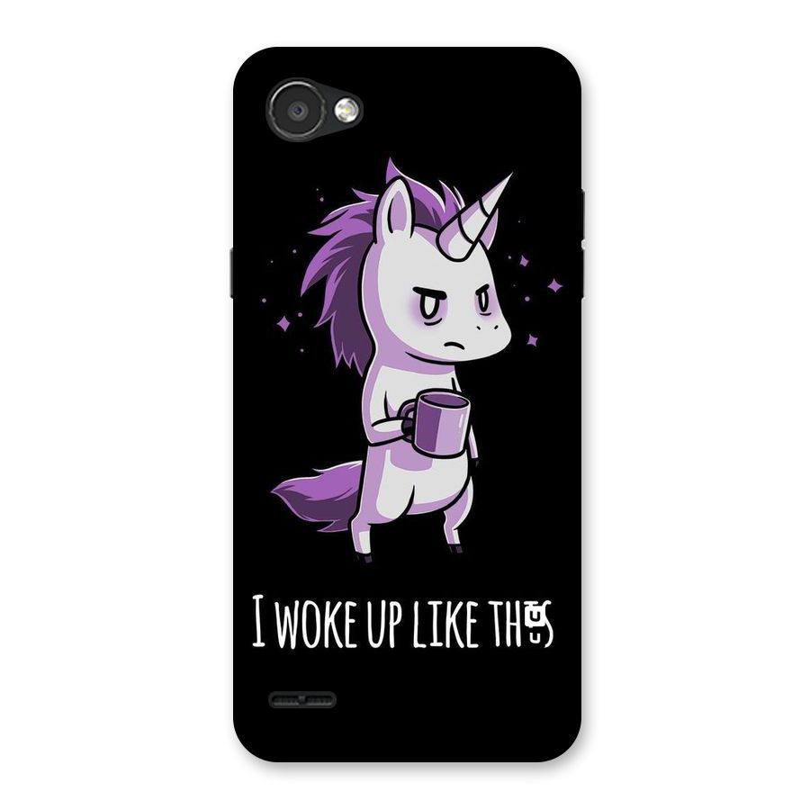 Unicorn Morning Back Case for LG Q6