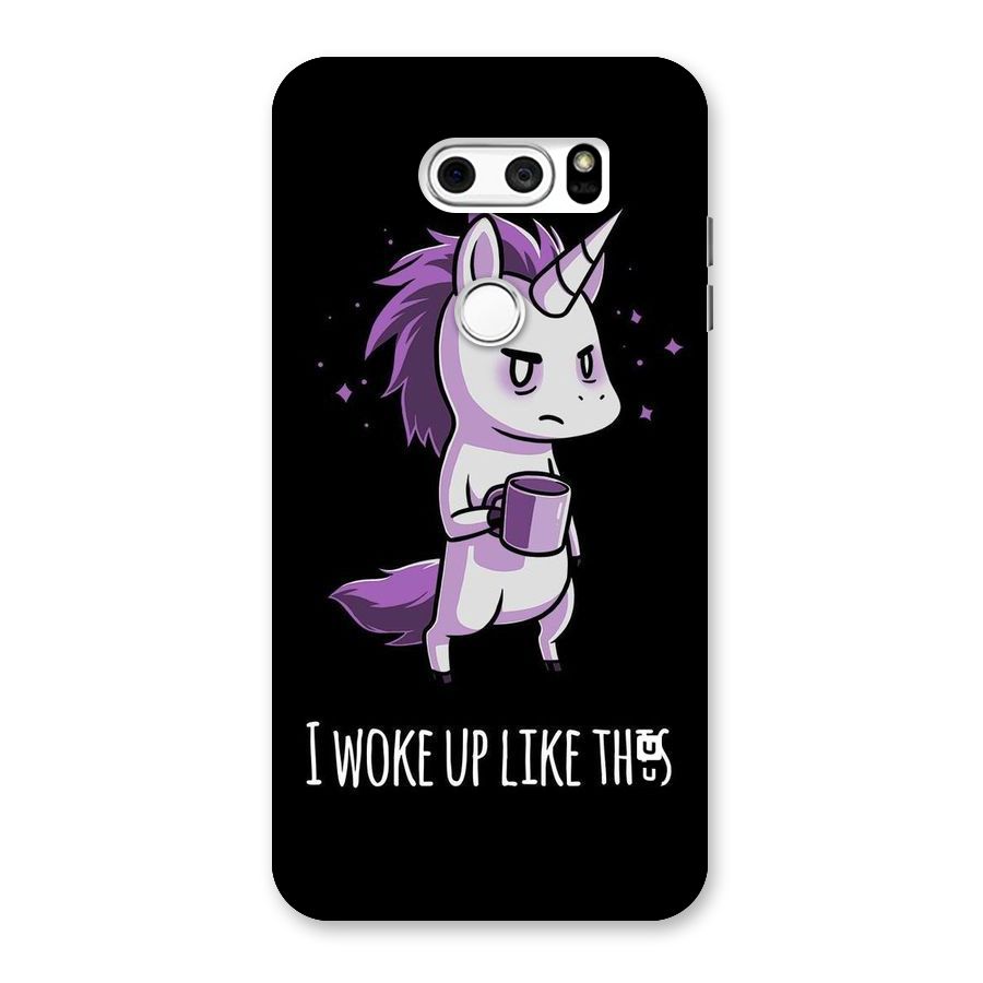Unicorn Morning Back Case for LG V30
