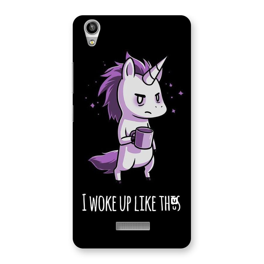 Unicorn Morning Back Case for Lava-Pixel-V1