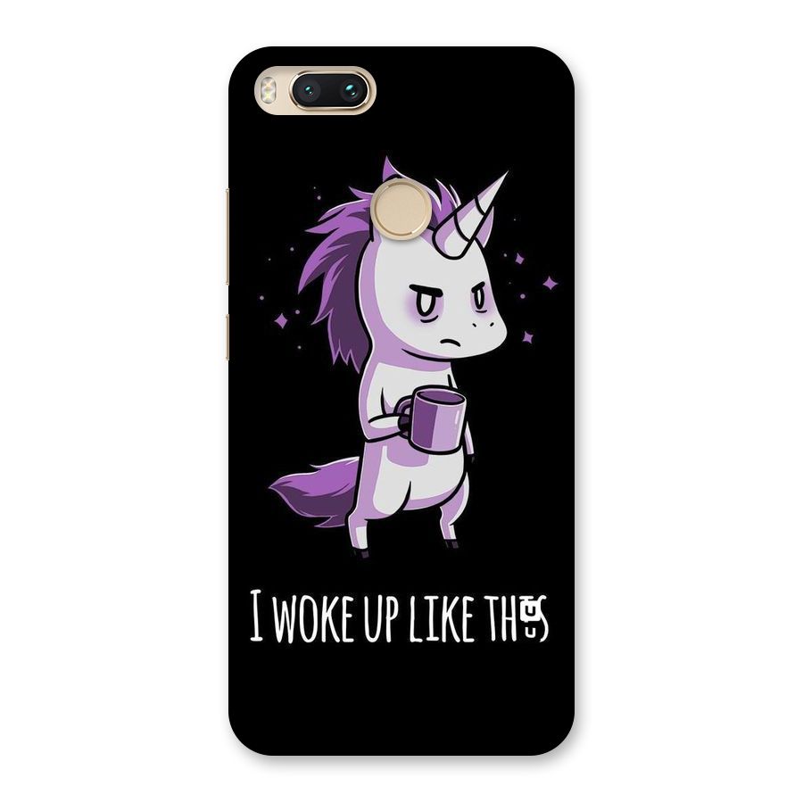 Unicorn Morning Back Case for Mi A1