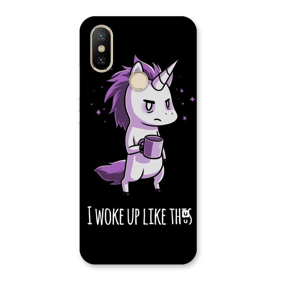 Unicorn Morning Back Case for Mi A2