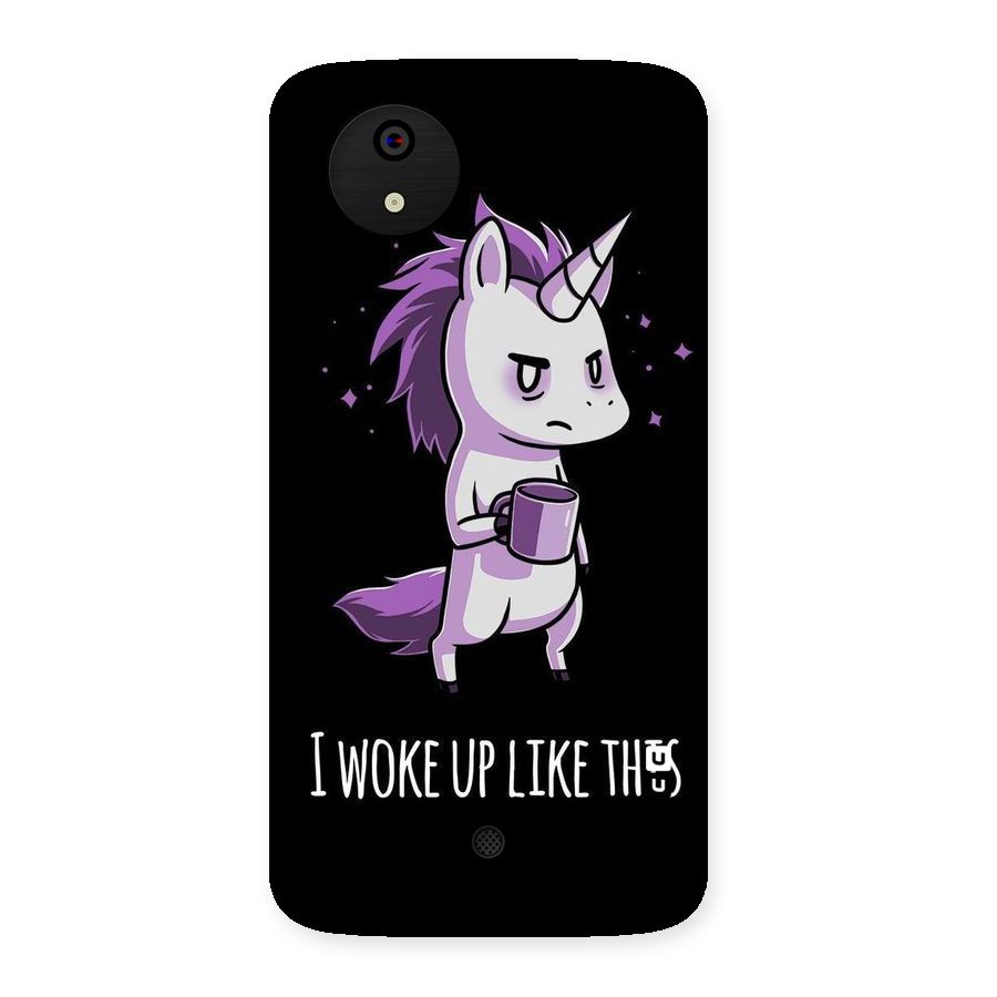 Unicorn Morning Back Case for Micromax Canvas A1