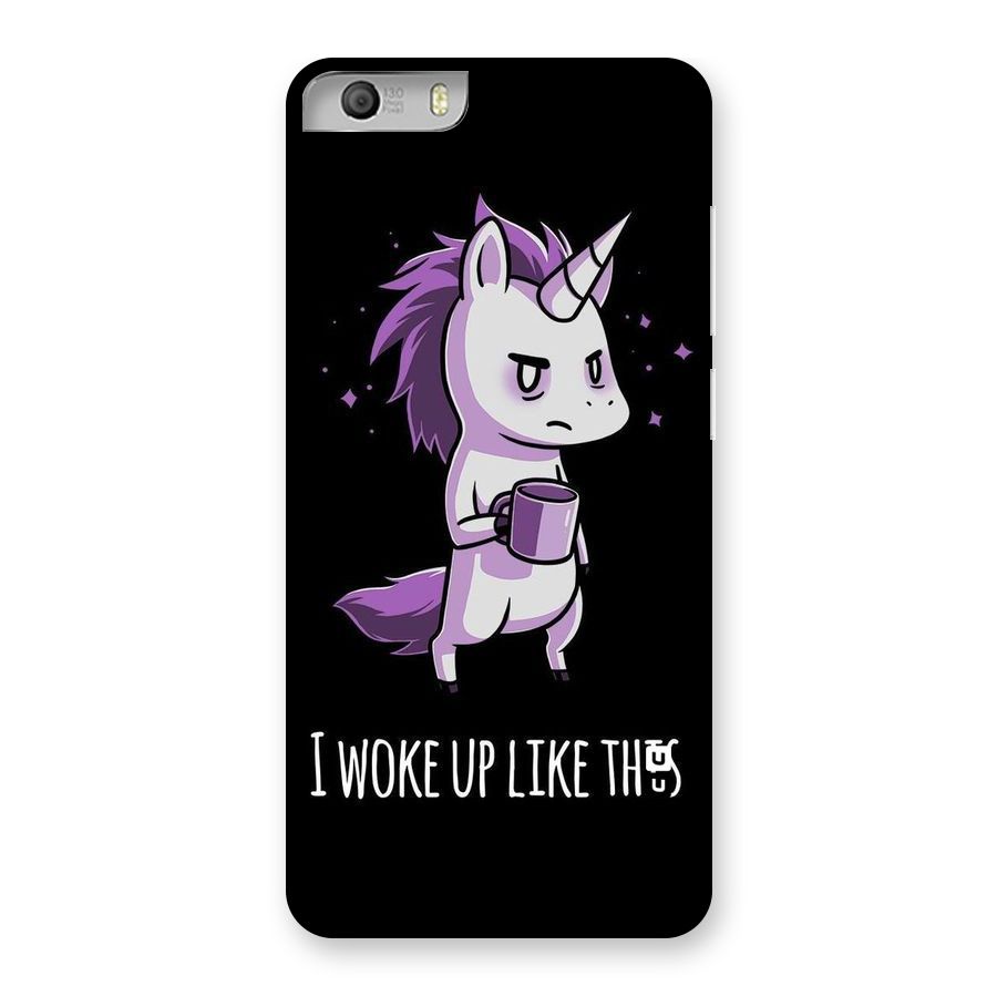 Unicorn Morning Back Case for Micromax Canvas Knight 2
