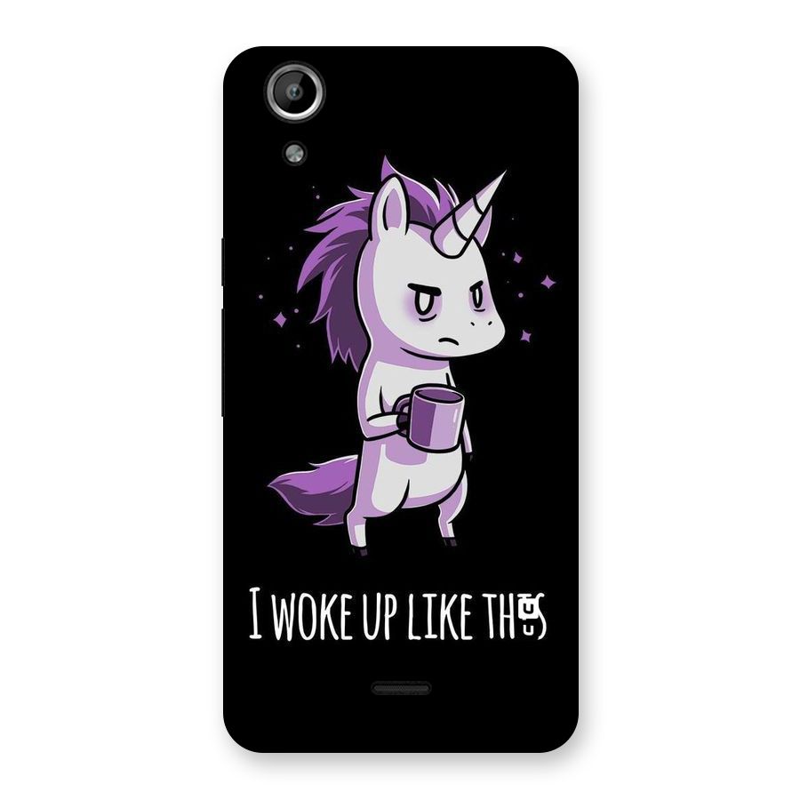 Unicorn Morning Back Case for Micromax Canvas Selfie Lens Q345