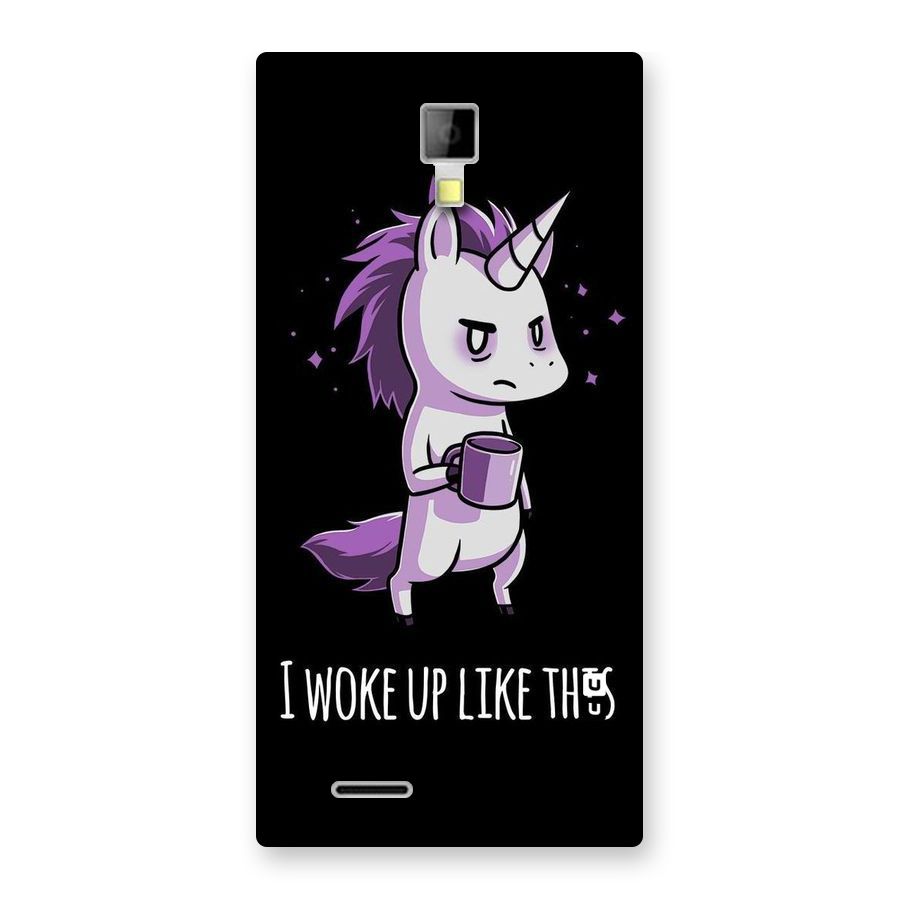 Unicorn Morning Back Case for Micromax Canvas Xpress A99