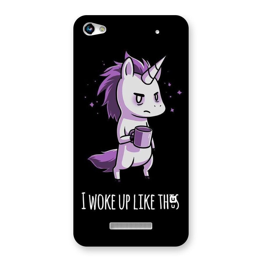 Unicorn Morning Back Case for Micromax Hue 2