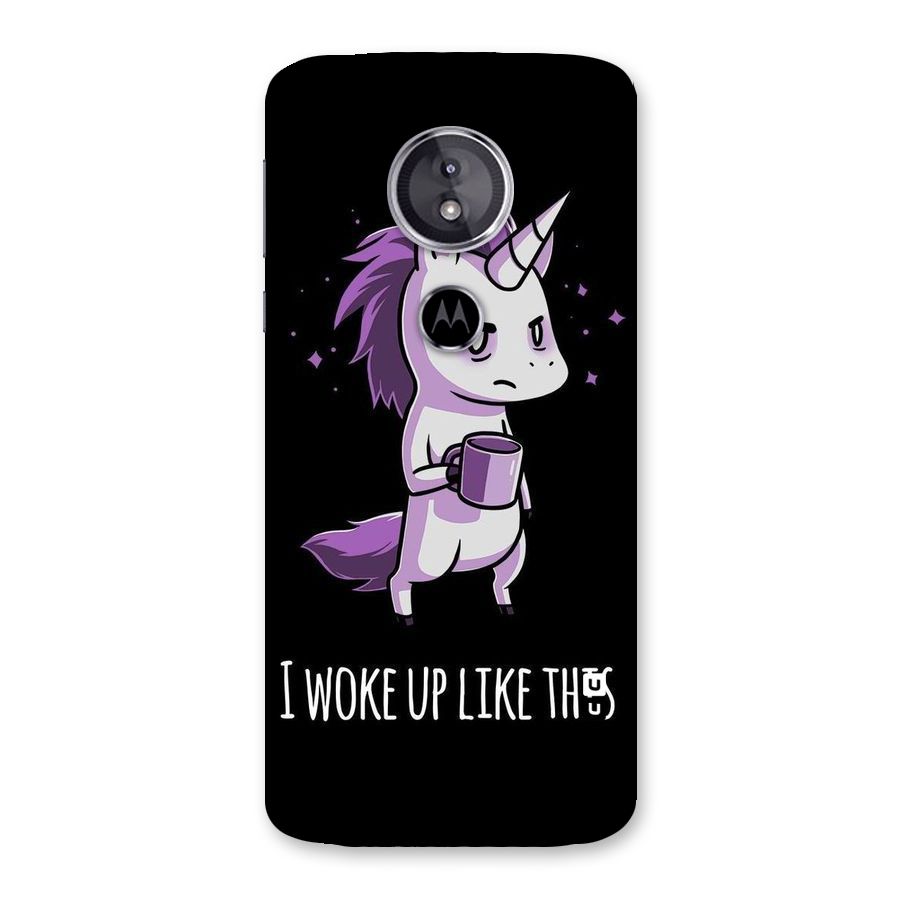 Unicorn Morning Back Case for Moto E5
