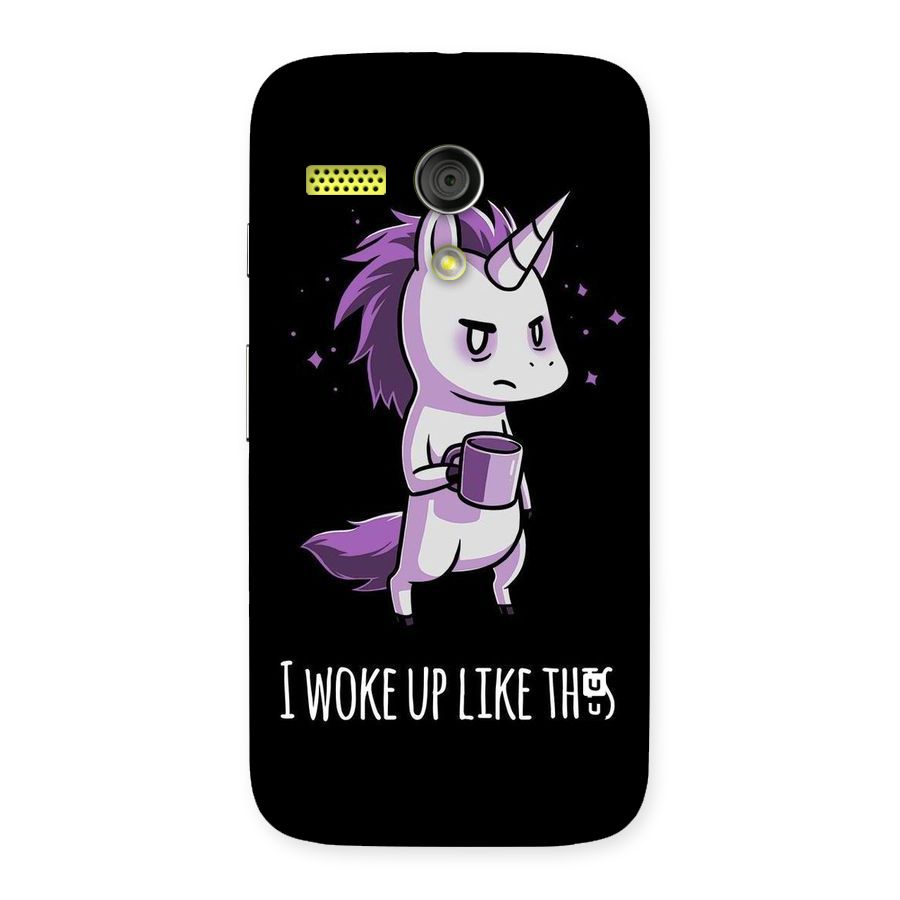Unicorn Morning Back Case for Moto G