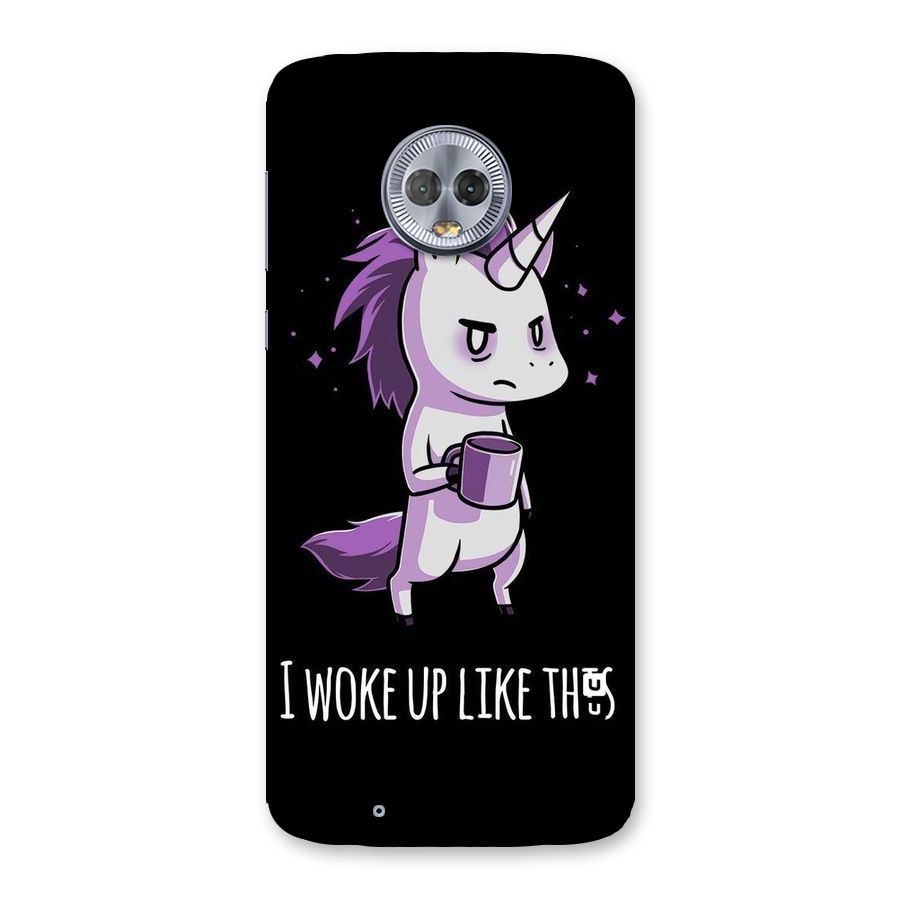 Unicorn Morning Back Case for Moto G6