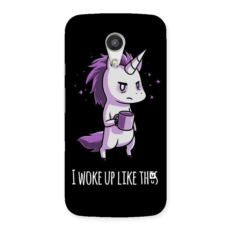 Unicorn Morning Back Case for Moto G 2nd Gen