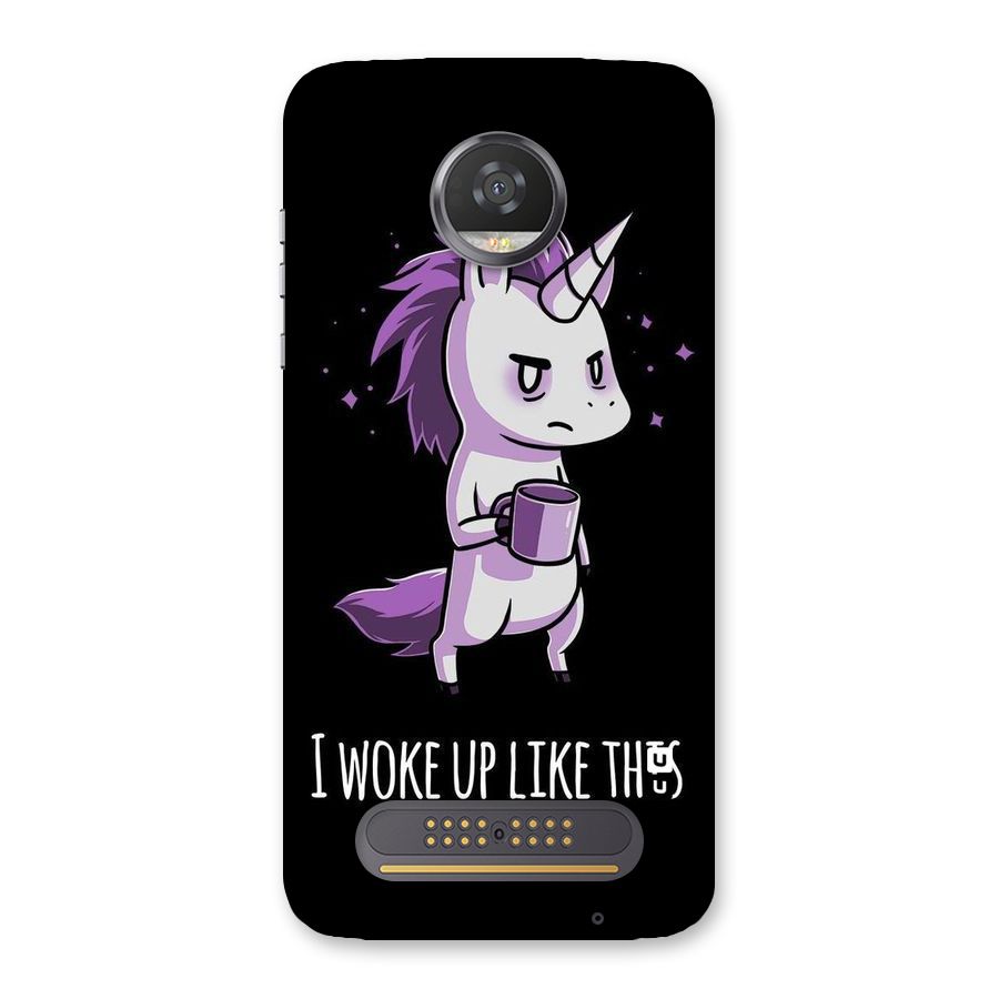 Unicorn Morning Back Case for Moto Z2 Play