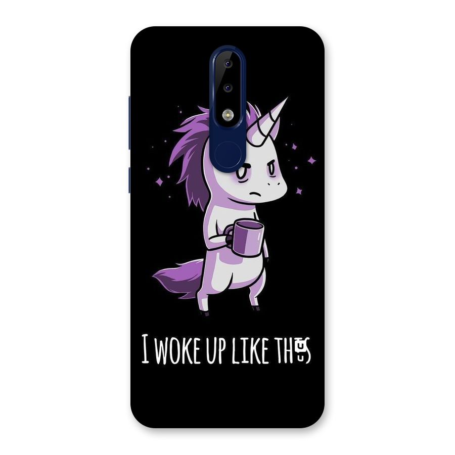 Unicorn Morning Back Case for Nokia 5.1 Plus
