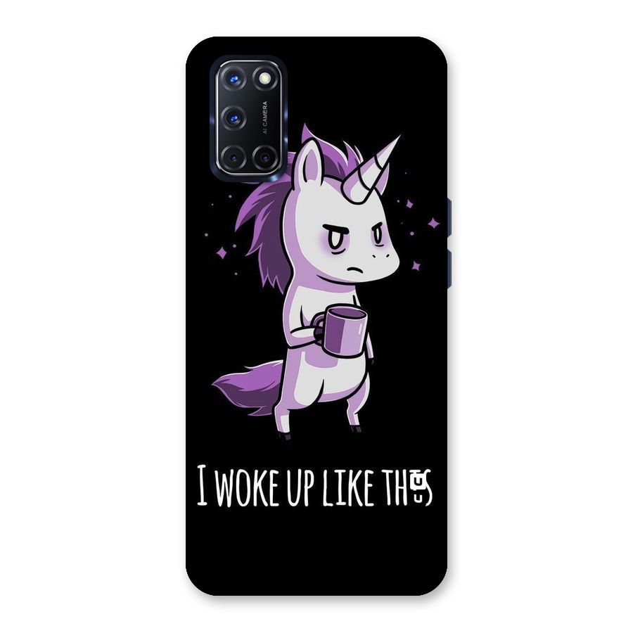 Unicorn Morning Back Case for Oppo A52