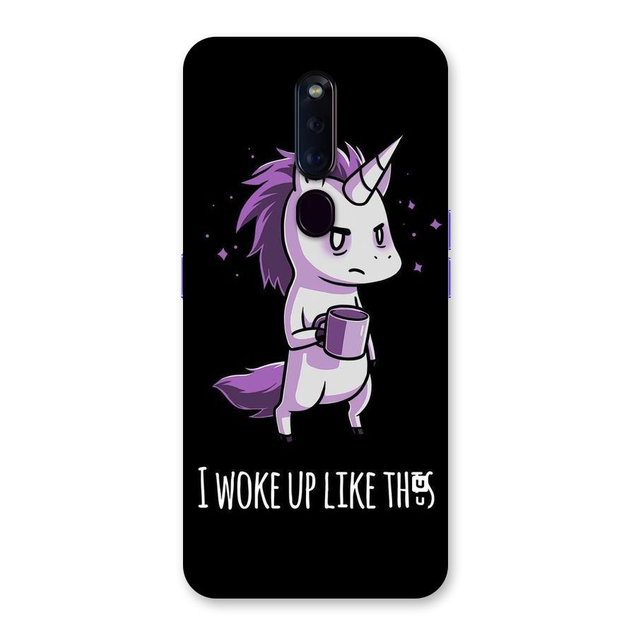 Unicorn Morning Back Case for Oppo F11 Pro