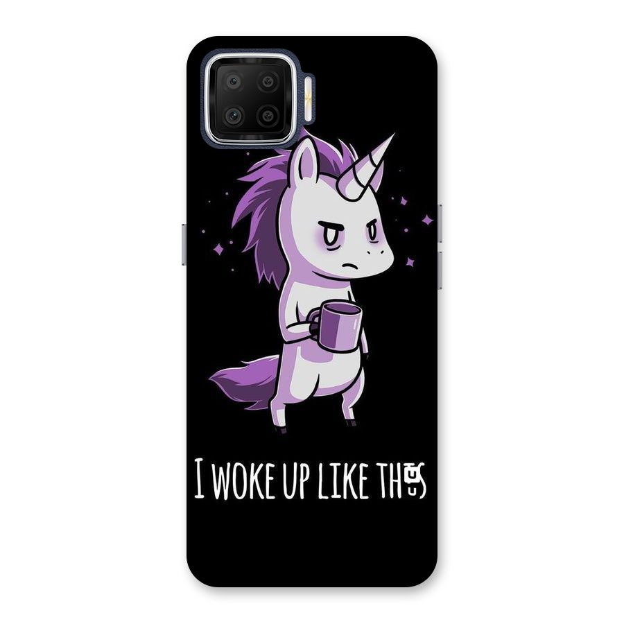 Unicorn Morning Back Case for Oppo F17