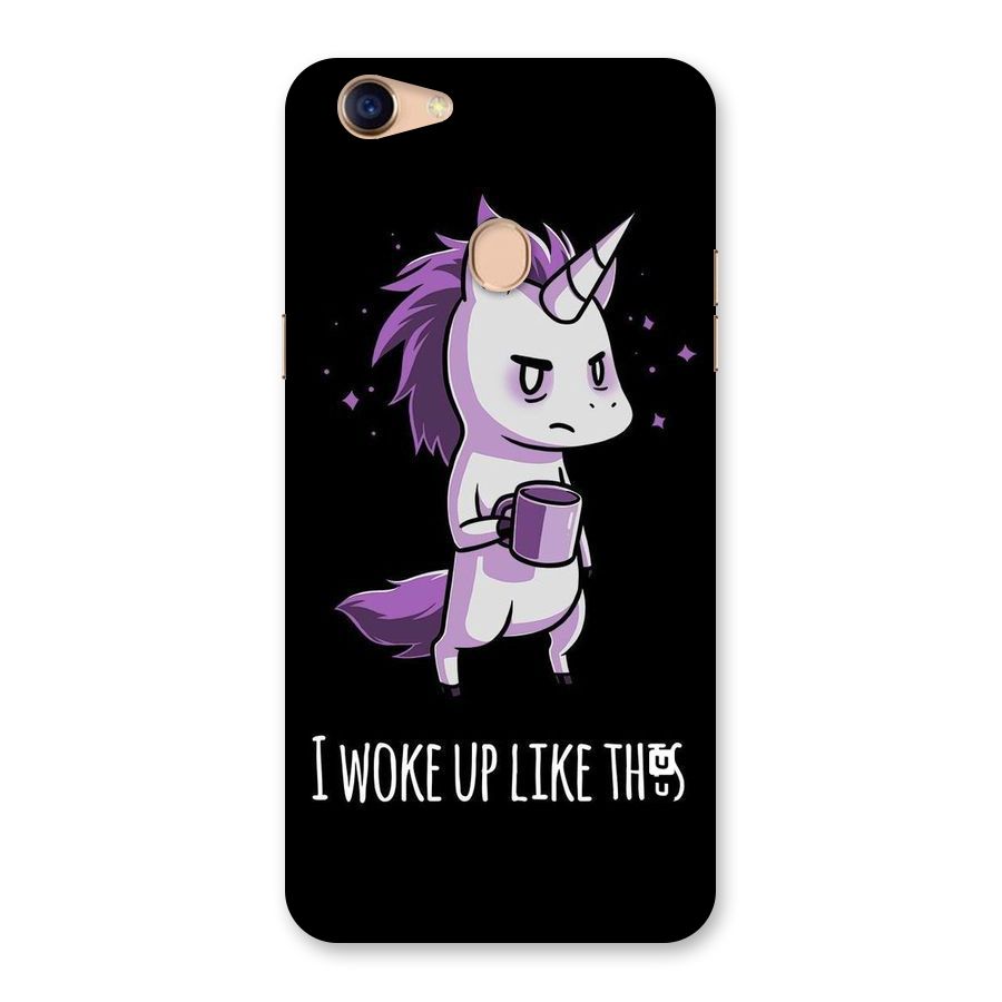 Unicorn Morning Back Case for Oppo F5