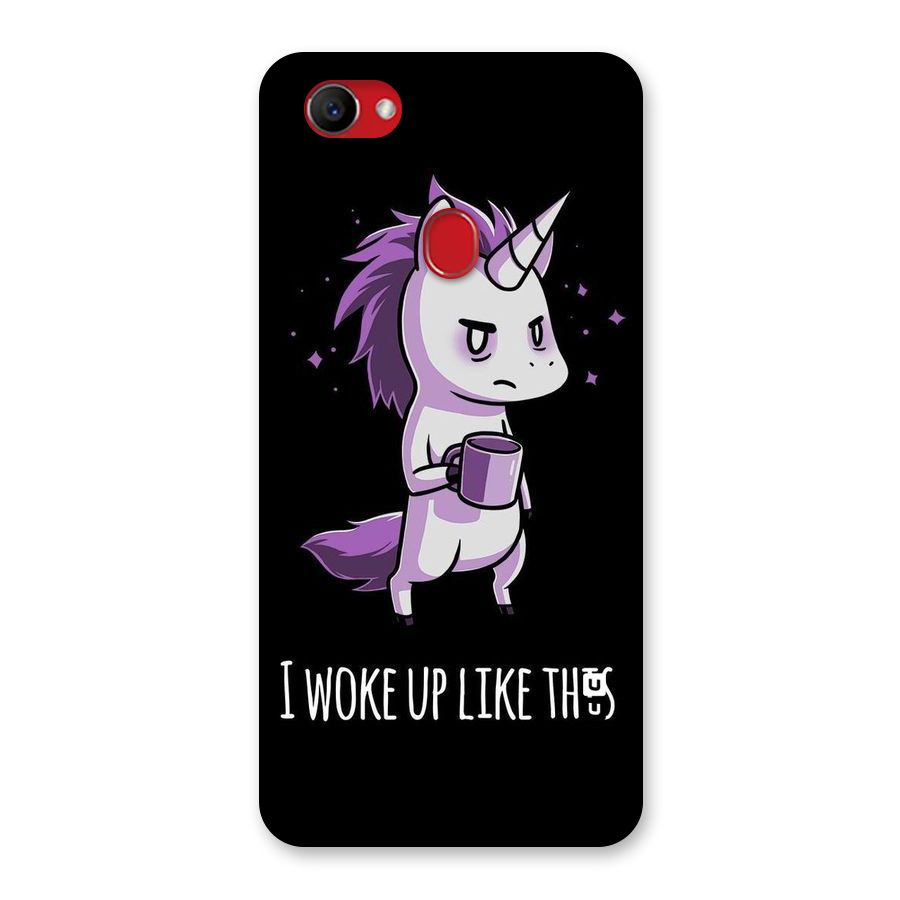 Unicorn Morning Back Case for Oppo F7