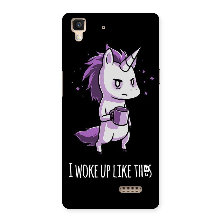 Unicorn Morning Back Case for Oppo R7