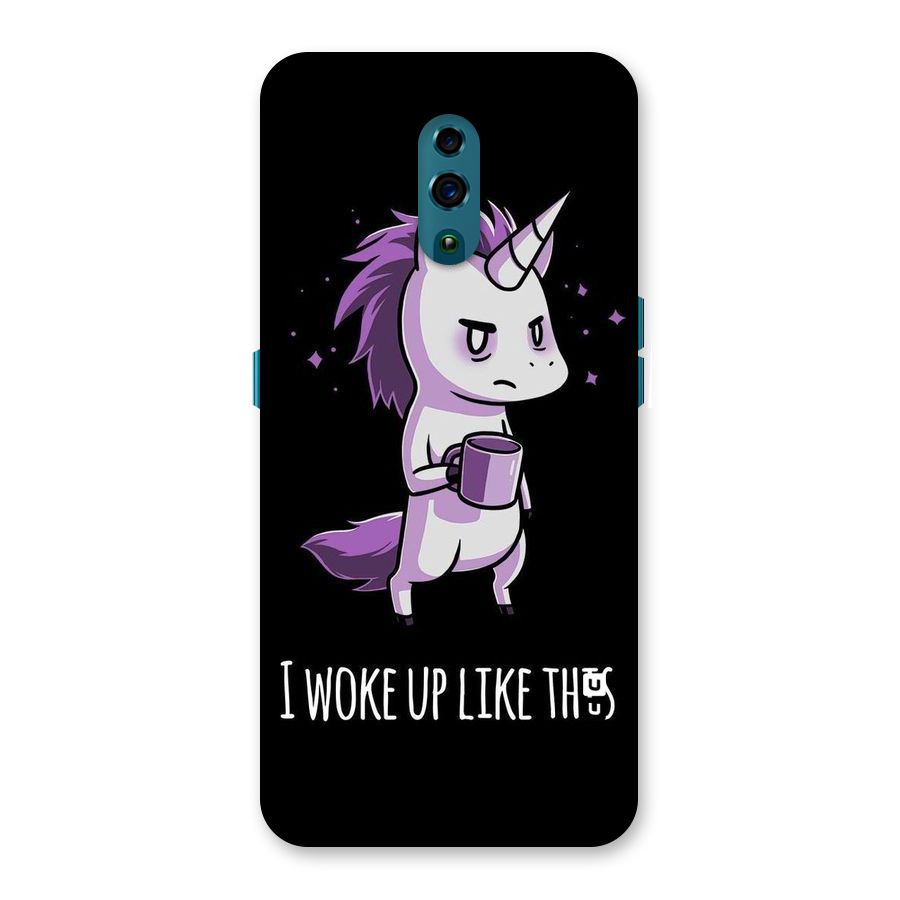 Unicorn Morning Back Case for Oppo Reno