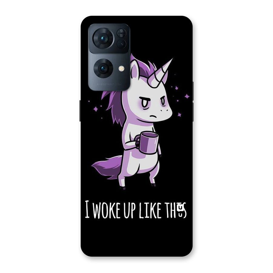 Unicorn Morning Back Case for Oppo Reno7 Pro 5G
