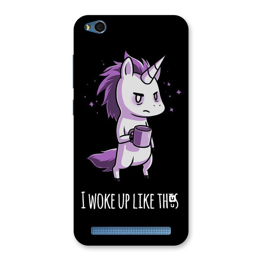 Unicorn Morning Back Case for Redmi 5A