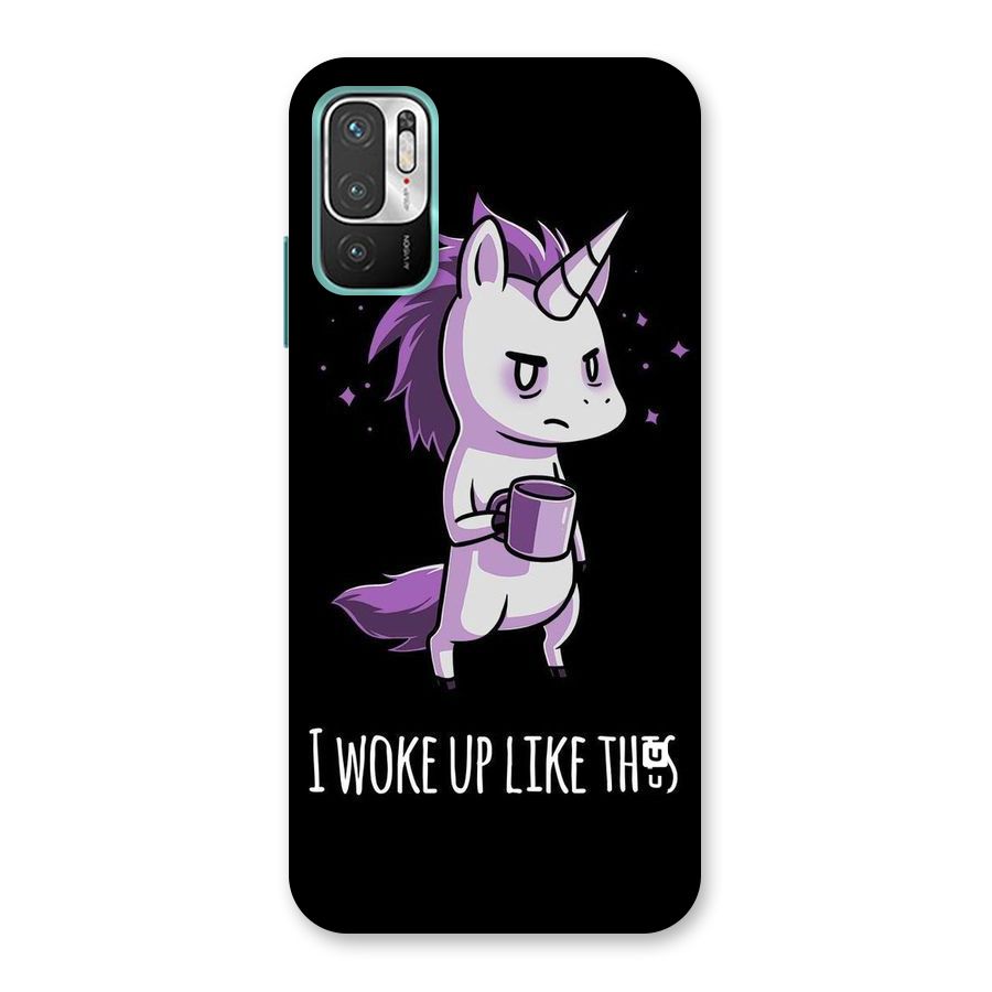 Unicorn Morning Back Case for Redmi Note 10T 5G