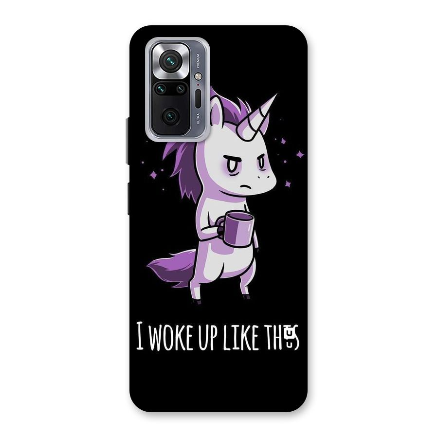 Unicorn Morning Back Case for Redmi Note 10 Pro Max