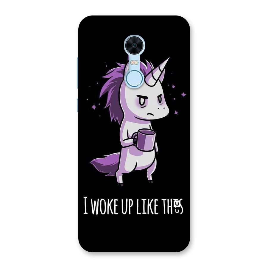 Unicorn Morning Back Case for Redmi Note 5