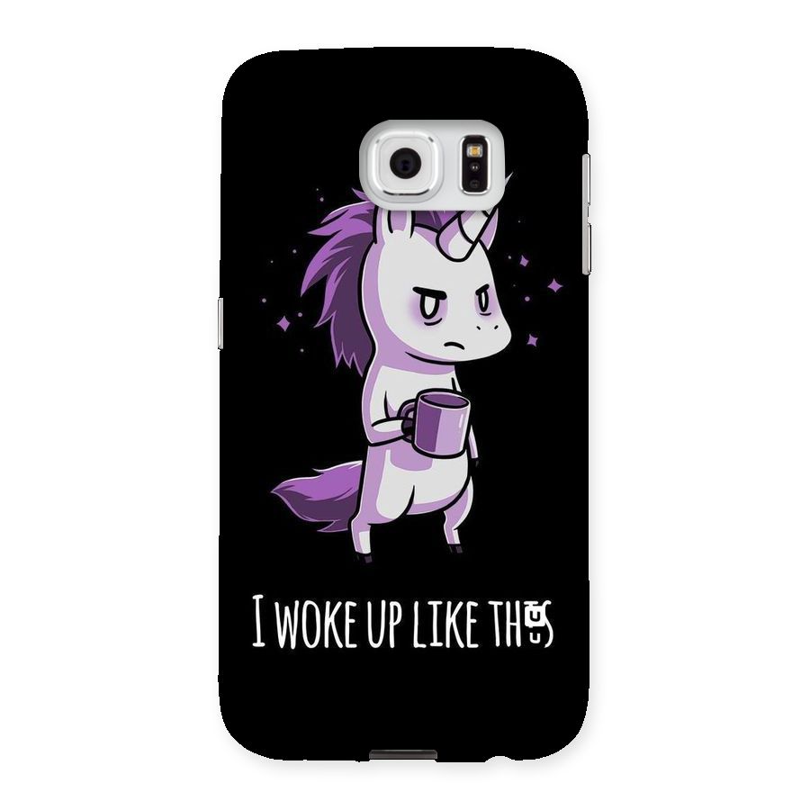 Unicorn Morning Back Case for Samsung Galaxy S6