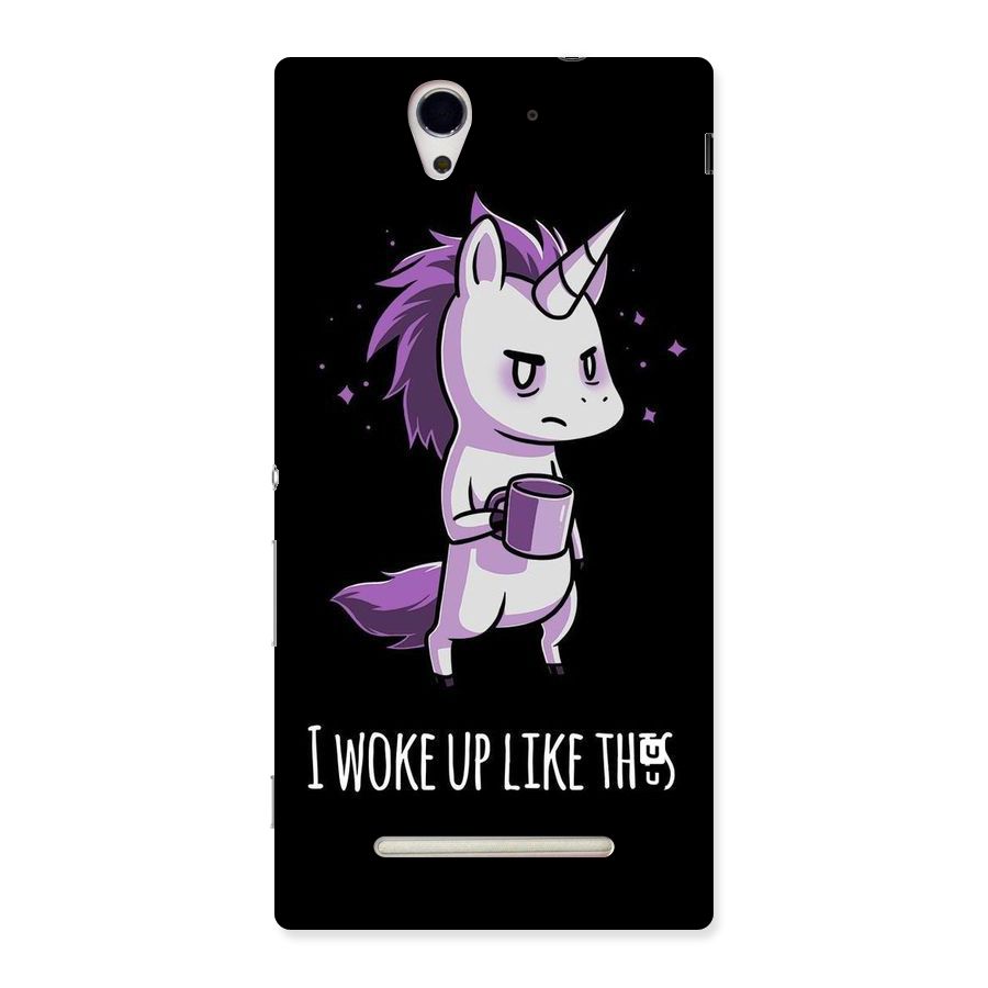 Unicorn Morning Back Case for Sony Xperia C3