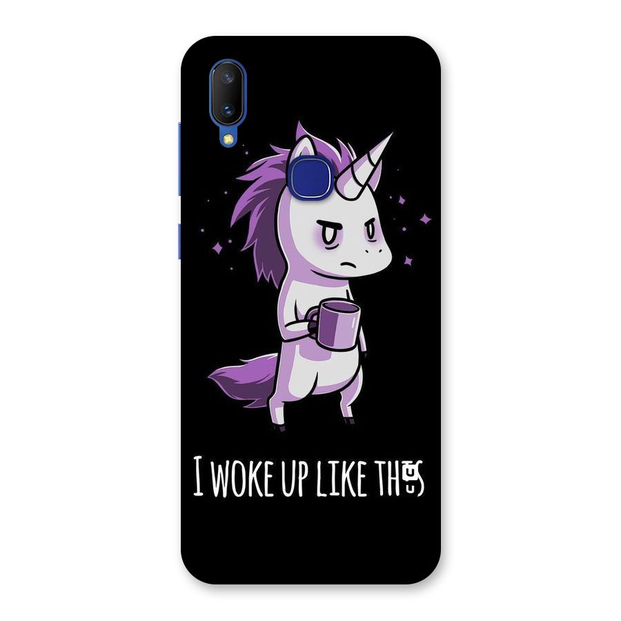 Unicorn Morning Back Case for Vivo V11