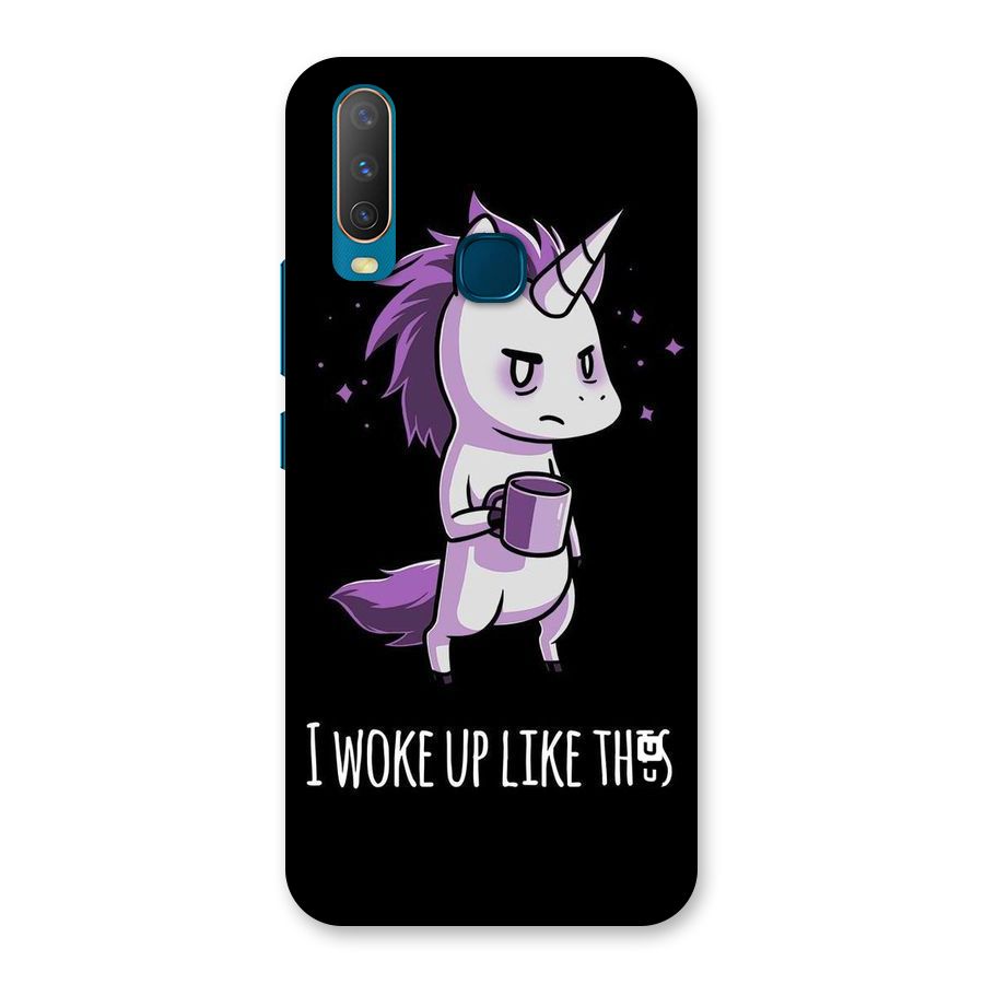 Unicorn Morning Back Case for Vivo Y17