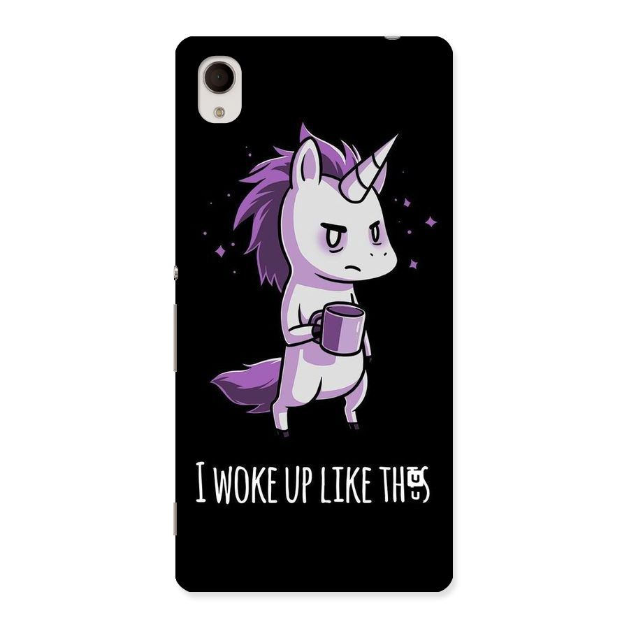 Unicorn Morning Back Case for Xperia M4 Aqua