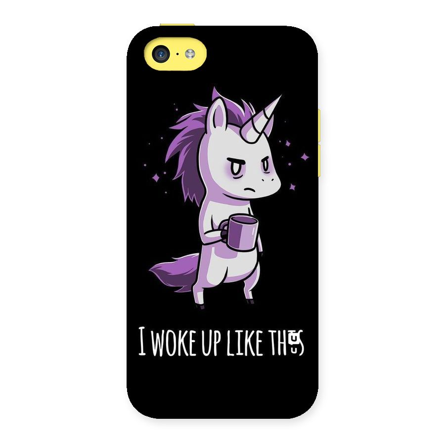 Unicorn Morning Back Case for iPhone 5C